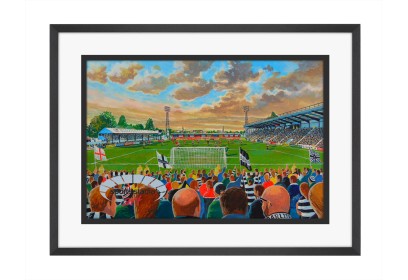 Feethams Stadium Fine Art Print - Darlington FC Feethams Stadium Fine Art Print - Darlington FC